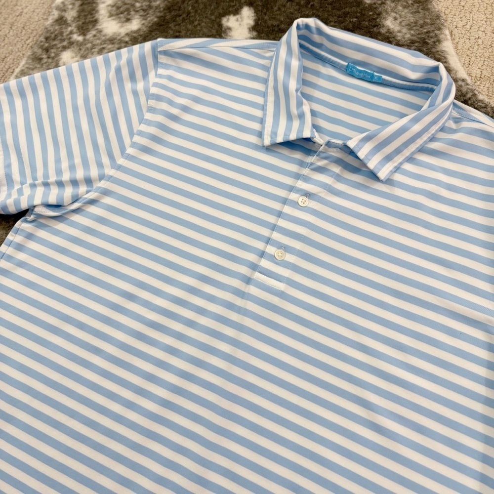 J. McLaughlin Striped Polo - Picture 4 of 10